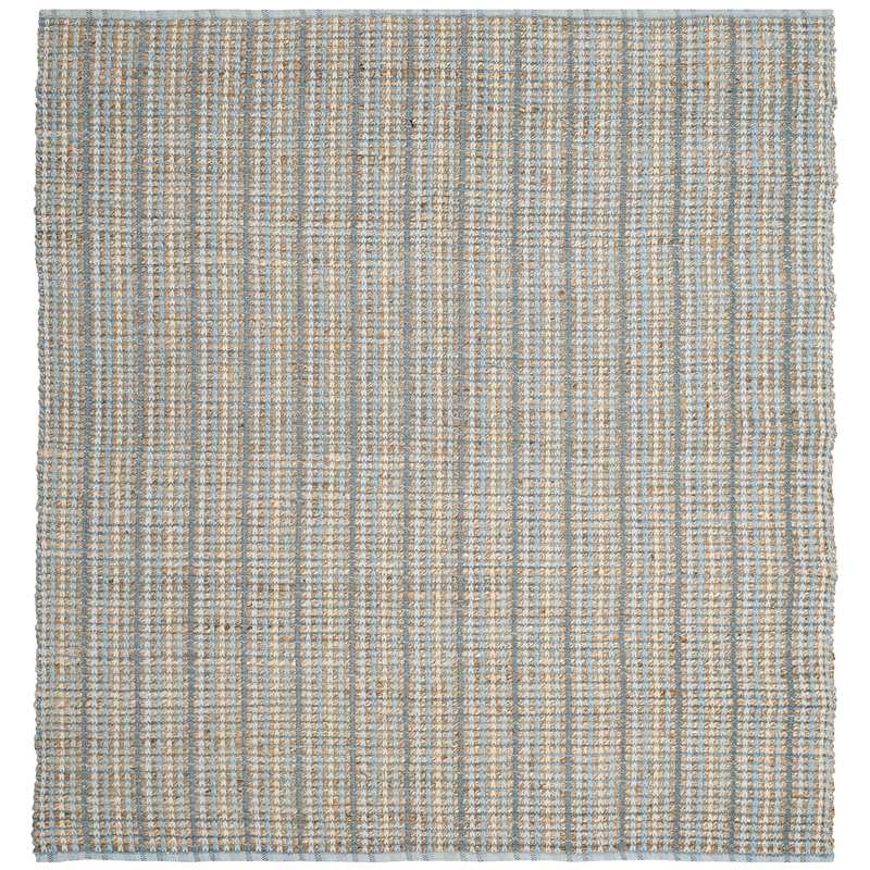 Safavieh Cape Cod 6' Square Hand Woven Rug in Gray