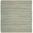 Safavieh Cape Cod 6' Square Hand Woven Rug in Aqua