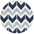 Safavieh Chatham 5' Round Hand Tufted Wool Rug
