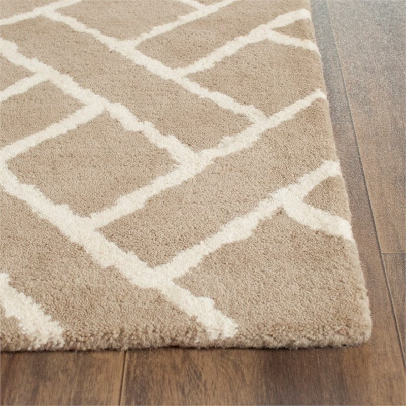 Safavieh Chatham 5' Square Hand Tufted Wool Rug