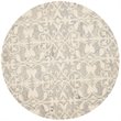Safavieh Chatham 3' X 5' Hand Tufted Wool Rug in Light Gray and Ivory