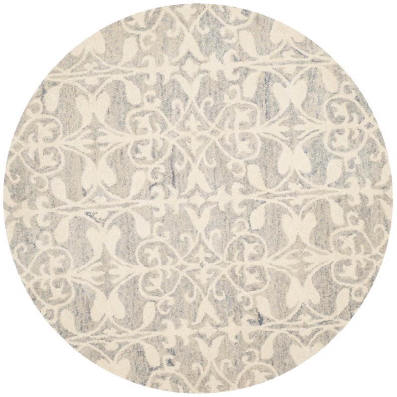 Safavieh Chatham 5' Round Hand Tufted Wool Rug