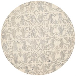 Safavieh Chatham 5' Round Hand Tufted Wool Rug