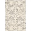 Safavieh Chatham 6' X 9' Hand Tufted Wool Rug in Light Gray and Ivory