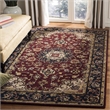 Safavieh Classic 8' X 10' Hand Tufted Wool Rug in Burgundy and Navy