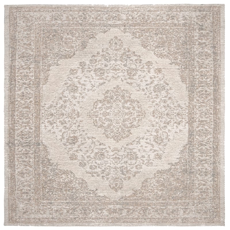 Safavieh Classic Vintage 6' Square Power Loomed Cotton Rug