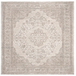 Safavieh Classic Vintage 6' Square Power Loomed Cotton Rug