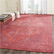 Safavieh Classic Vintage 3' X 5' Power Loomed Cotton Rug in Red
