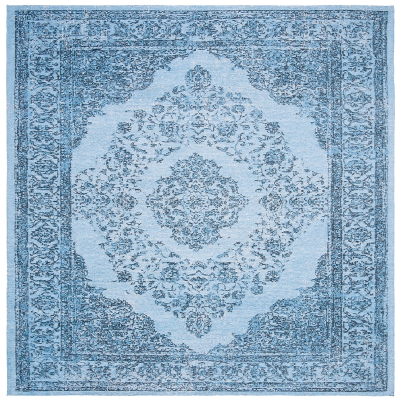 Safavieh Classic Vintage 6' Square Power Loomed Cotton Rug