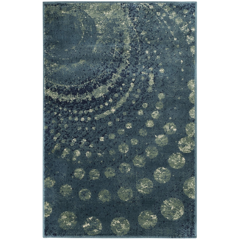 Safavieh Constellation Vintage 2' X 3' Power Loomed Rug in Light Gray