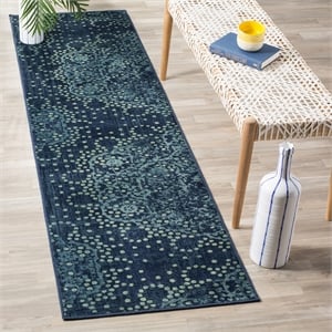 Safavieh Constellation Vintage 8'10&quot X 12'2&quot Power Loomed Rug in Blue