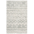 Safavieh Casablanca 5' X 8' Wool Hand Tufted Rug in Blue / Ivory