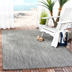 Safavieh Courtyard 6'7&quot Square Power Loomed Rug