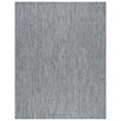 Safavieh Courtyard 8' X 11' Power Loomed Rug in Black and Beige