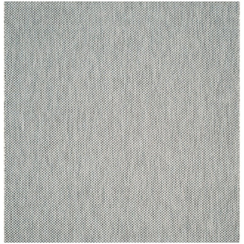 Safavieh Courtyard 8' X 11' Power Loomed Rug in Gray and Navy