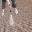 Safavieh Courtyard 8' X 11' Power Loomed Rug in Natural and Black
