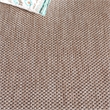 Safavieh Courtyard 8' X 11' Power Loomed Rug in Natural and Black