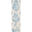 Safavieh Dip Dye 5' X 8' Hand Tufted Wool Pile Rug in Beige and Blue