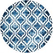 Safavieh Dip Dye 9' X 12' Hand Tufted Wool Pile Rug in Navy and Ivory