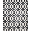 Safavieh Dip Dye 10' X 14' Hand Tufted Rug in Ivory and Graphite