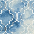 Safavieh Dip Dye 6' X 9' Hand Tufted Rug in Blue and Ivory
