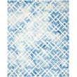 Safavieh Dip Dye 9' X 12' Hand Tufted Rug in Blue and Ivory