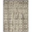 Safavieh Dip Dye 9' X 12' Hand Tufted Wool Pile Rug in Ivory and Brown