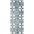 Safavieh Dip Dye 8' X 10' Hand Tufted Wool Pile Rug in Ivory and Navy