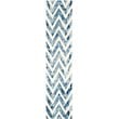 Safavieh Dip Dye 8' X 10' Hand Tufted Wool Pile Rug in Ivory and Navy