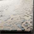Safavieh Dip Dye 3' X 5' Hand Tufted Wool Pile Rug in Camel and Gray