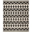 Safavieh Dhurries 6' Round Hand Woven Flat Weave Wool Rug