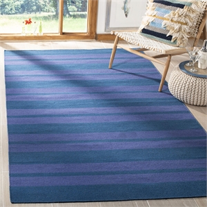 Safavieh Dhurries 4' X 6' Hand Woven Flat Weave Wool Rug