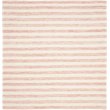 Safavieh Dhurries 6' Square Hand Woven Flat Weave Wool Rug
