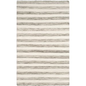 Safavieh Dhurries 5' X 8' Hand Woven Flat Weave Wool Rug