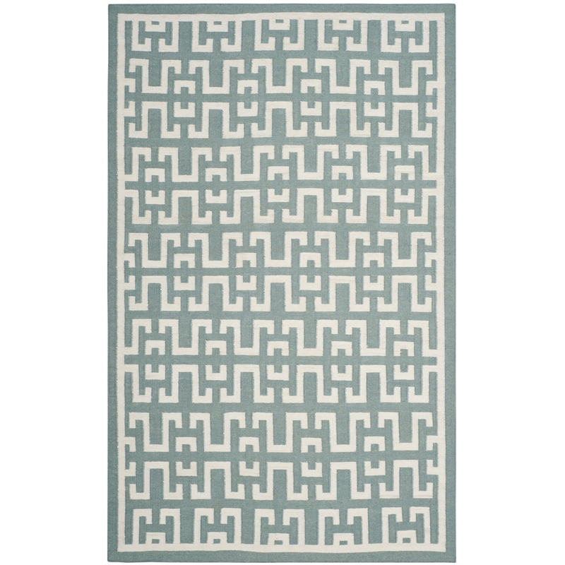 Safavieh Dhurries 5' X 8' Hand Woven Flat Weave Rug
