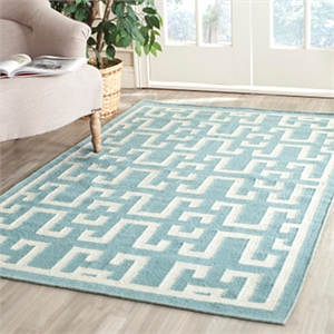 Safavieh Dhurries 6' X 9' Hand Woven Flat Weave Rug