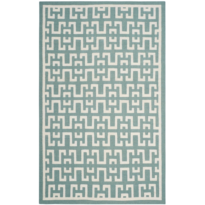 Safavieh Dhurries 6' X 9' Hand Woven Flat Weave Rug