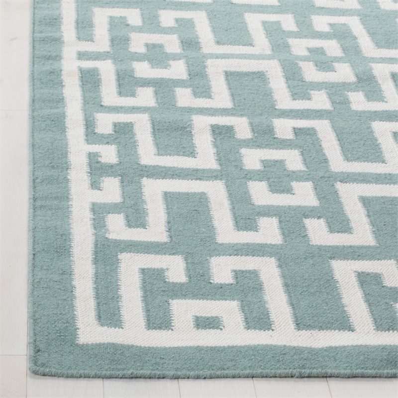 Safavieh Dhurries 6' X 9' Hand Woven Flat Weave Rug