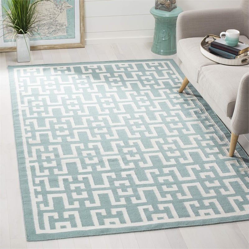 Safavieh Dhurries 8' X 10' Hand Woven Flat Weave Rug