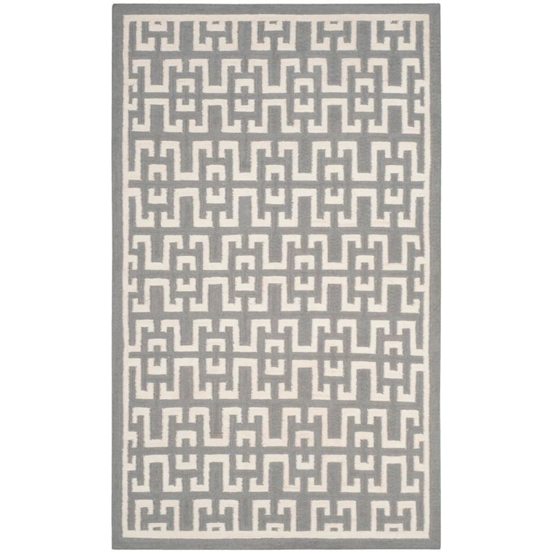Safavieh Dhurries 5' X 8' Hand Woven Flat Weave Rug