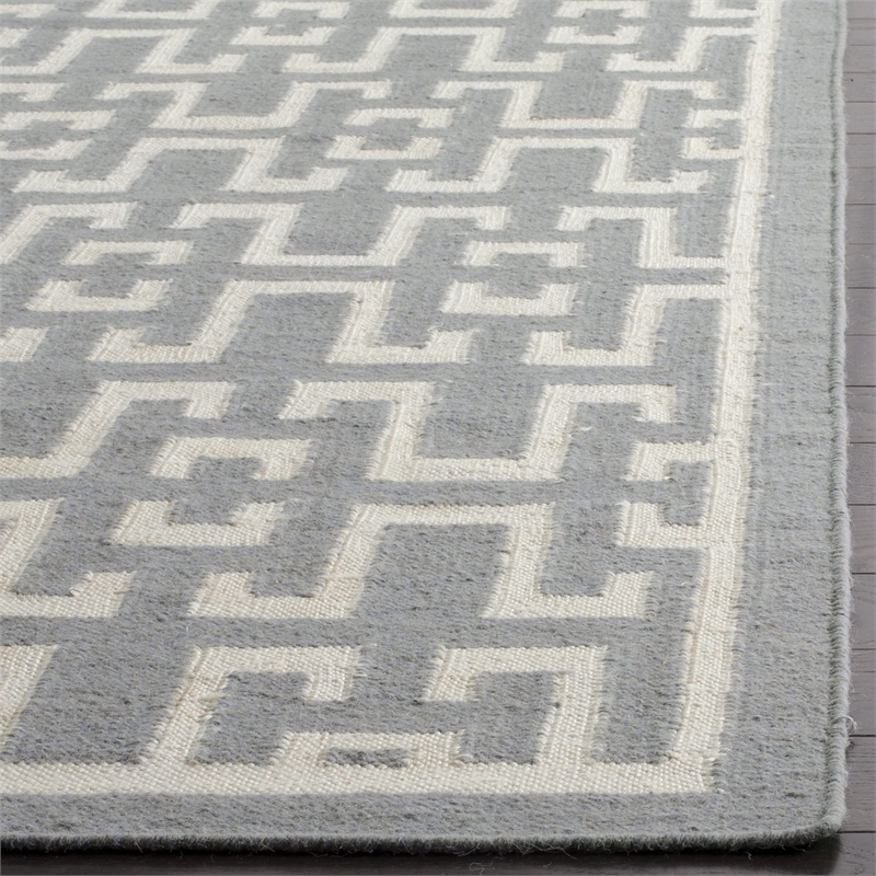 Safavieh Dhurries 6' X 9' Hand Woven Flat Weave Rug