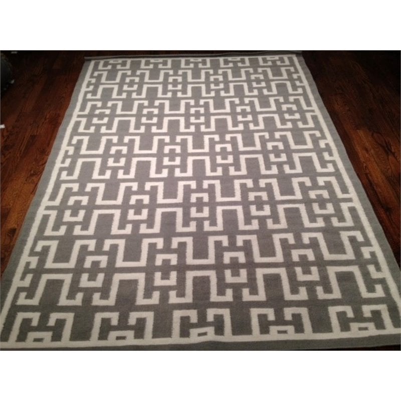 Safavieh Dhurries 9' X 12' Hand Woven Flat Weave Rug