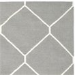 Safavieh Dhurries 3' X 5' Hand Woven Flat Weave Rug in Gray and Ivory