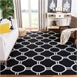 Safavieh Dhurries 3' X 5' Hand Woven Flat Weave Rug in Navy and Ivory