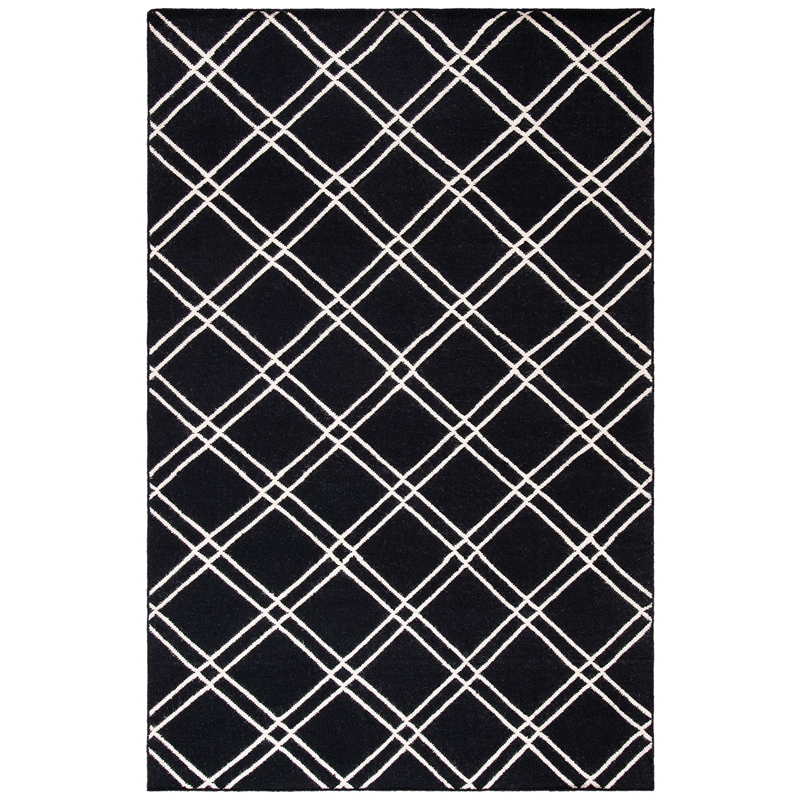 Safavieh Dhurries 4' X 6' Hand Woven Flat Weave Rug