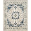 Safavieh Evoke 3' X 5' Power Loomed Rug in Ivory and Blue