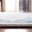 Safavieh Evoke 10' X 14' Power Loomed Rug in Ivory and Light Blue