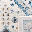 Safavieh Evoke 10' X 14' Power Loomed Rug in Ivory and Light Blue