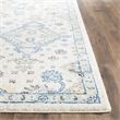 Safavieh Evoke 3' X 5' Power Loomed Rug in Ivory and Light Blue