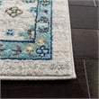 Safavieh Evoke 4' X 6' Power Loomed Rug in Ivory and Light Blue